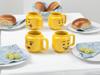 Room Copenhagen LEGO Ceramic Mug, Large, Happy Boy, Bright Yellow, 41460806