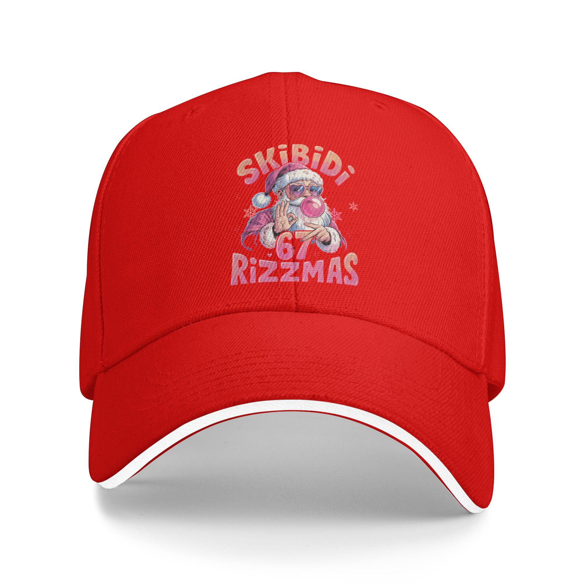 Summer skibidi rizzmas 67 fuuny christmas six seven 4489 Baseball Cap Tennis Skate Casual Design Trucker Hat Men Baseball Caps As Picture