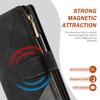 Business Flip Leather Case for Samsung Galaxy Z Fold 7 6 5 4 3 5G Fold7 Fold6 Card Holder Wallet Bag CoverWith Lanyard Etui
