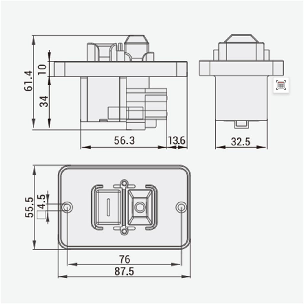 4 Pins Industrial Electromagnetic Switches Emergency Stop Push Button Switch Waterproof ON OFF Pushbutton Switches 250V