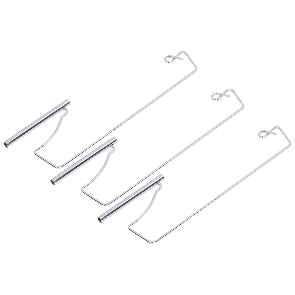 3pcs Featherweight Thread Stand Independent Packaging Stainless Steel Material Rack for Old