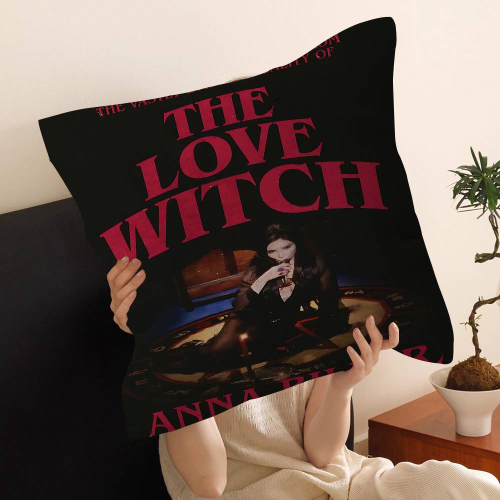 The Love Witch Movie Sticky Cushion Cover Pillowcase Upholstery Sofa Throw Pillow Home Decor Pillowcas