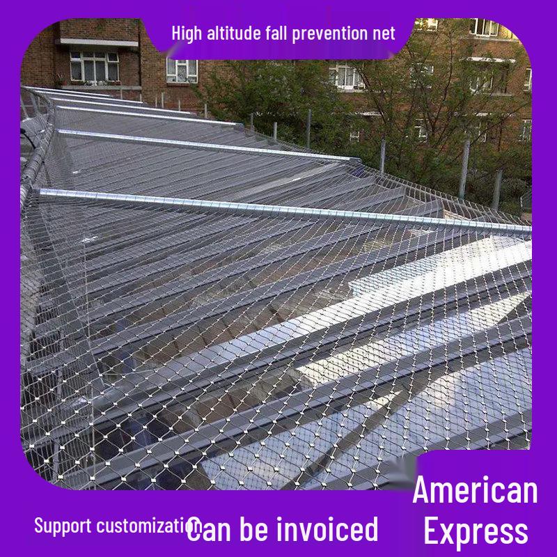 Stainless Steel Flexible Wire Weave Safety Net for Riverbank Protection