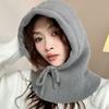 Windproof Knitted Balaclava Hat Woolen Pullover Cap Fashion Neck Collar Beanies Cap  Male/Female