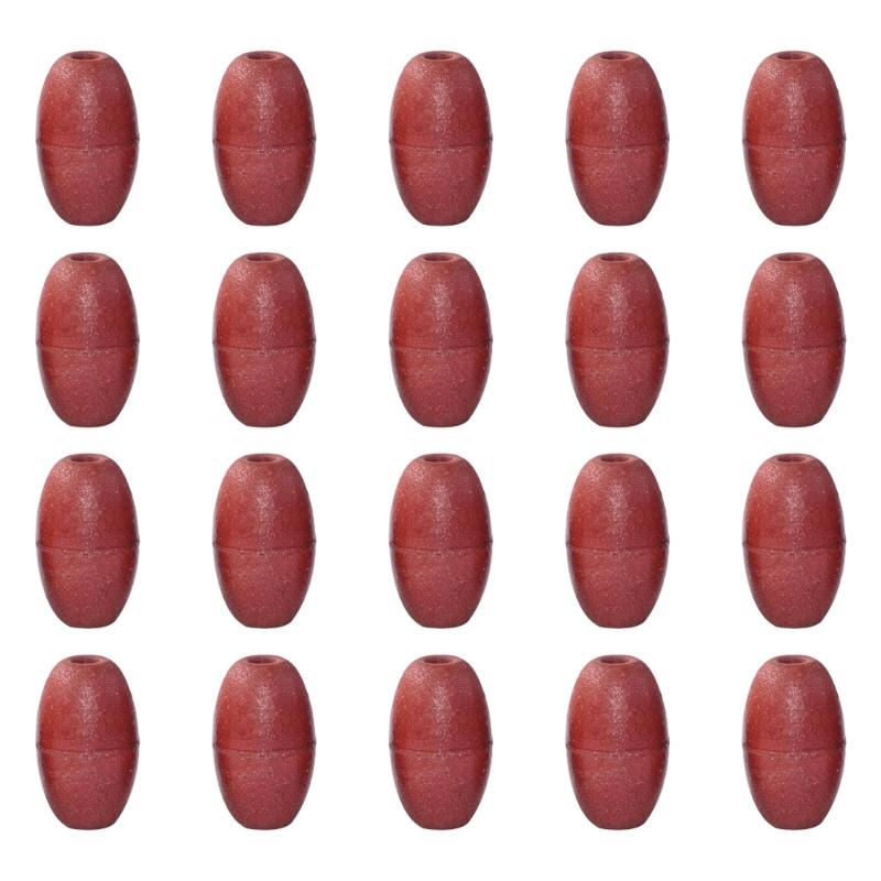 

38x24mm Fishing Tackle Accessories Fishing Float Buoyant Marker for Saltwater Freshwater Portable PVC Floating Indicator 1