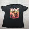 Slipknot Shirt Mens 2XL Black Band Photo Graphic Tee Metal Short Sleeve Rock