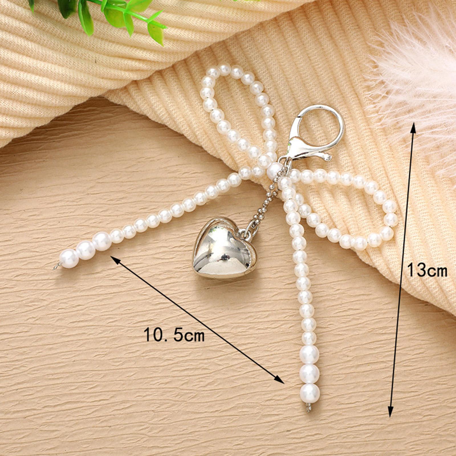 Брелок с жемчугом и бисером — фото 9