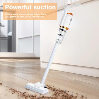Staubsauger Elektrischer Kehrer USB Wiederaufladbar 120W Kabellos Tragbarer Reinigungsroboter Staubsauger mit Starker Saugkraft für Zuhause und Auto