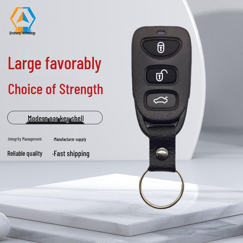 Hyundai Car Key Shell: Compatible with 3+1 Button Split Key