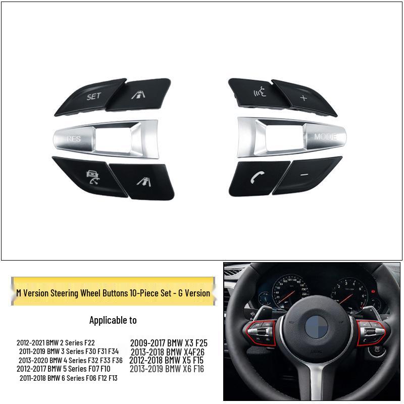BMW M Series Steering Wheel Multi-Function Cruise Control Button - 3, 5, 7 Series, X5