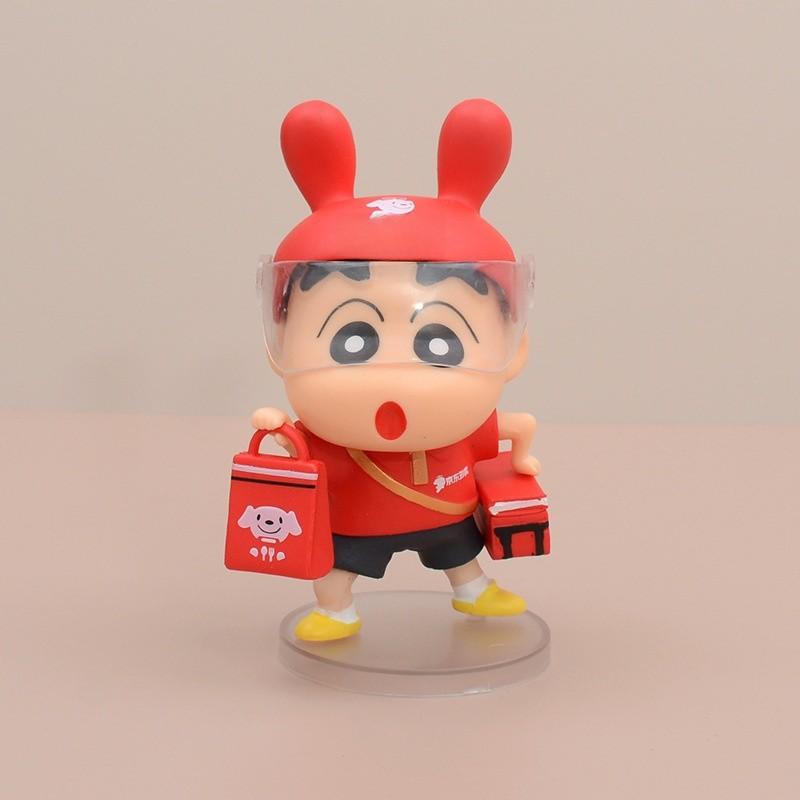 Shin Chan Crayon Model Ornament With Delivery Clothing Design For Daily Gift