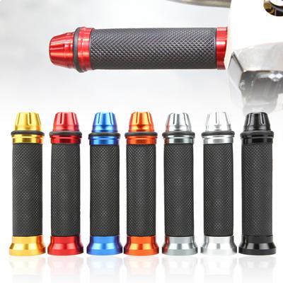 1 Çift Motosiklet Tutacağı 22mm 24mm Evrensel Motosiklet Gidonu Tutacağı Yamaha Honda Kawasaki Dağ Bisikleti Tutacağı Kauçuk Tutacağı