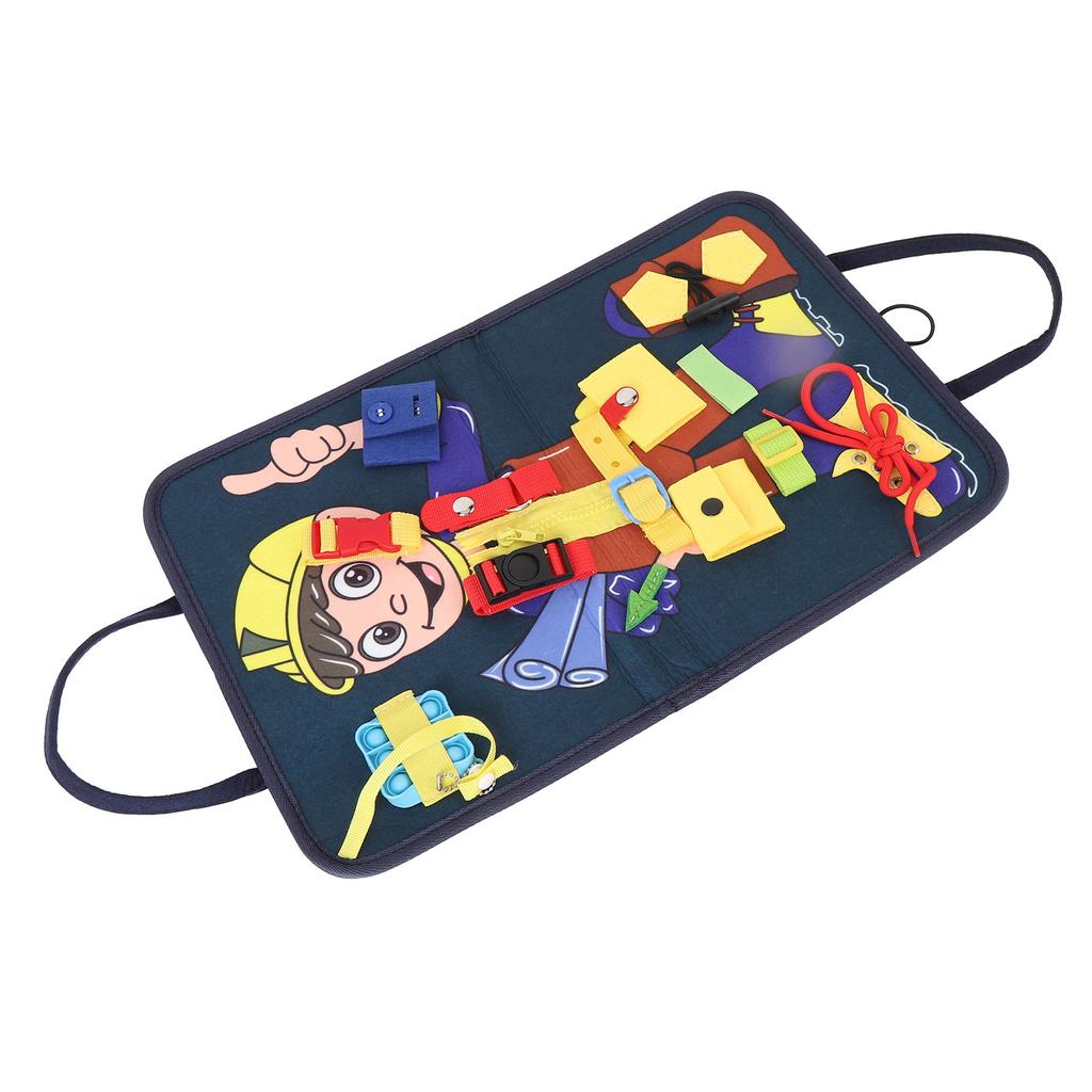 Educational Activity Sensory Board Felt Learning Dressing Sensory Board Educational Toy for