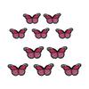 Pack Of 10 Embroidered Butterfly Iron on Patches Embroidered Fabric Patches Sew on Repair Patches For Clothing Jackets