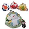 MMmall Japanese Souvenirs Popular with Foreigners Coin Purse Clasp Purse Pouch Maneki-neko (Beckonin