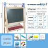 Children's Adjustable Magnetic Wooden Double-Sided Easel