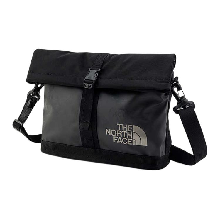 The North Face 7.9L Base Camp Fashion Versatile Shoulder Crossbody Outdoor Bag Unisex Bags Black NF0A8BK6-55ZS-D2-BIA