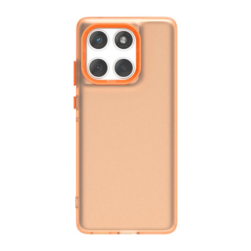 Anti-Drop Candy Color Case For Motorola Edge 60 Matte PC Transparent Back Case Moto Edge 60 Fusion Cover For Moto Edge 60 Case