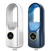Portable Bladeless Fan with 6 Speeds & Mist Quiet Table Fan 6H Timer for Bedroom Living Room Office