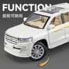 1:24 Toyota Land Cruiser Off Road SUV Alloy Metal Diecast Model Car Home Decoration Desktop Display Ornament High Simulation Toy
