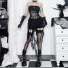 Dark Style Summer 2024 New Arrival Vest Cross-Border Fashion Wind Sexy Sexy See-through Lace Stitching Coat Women