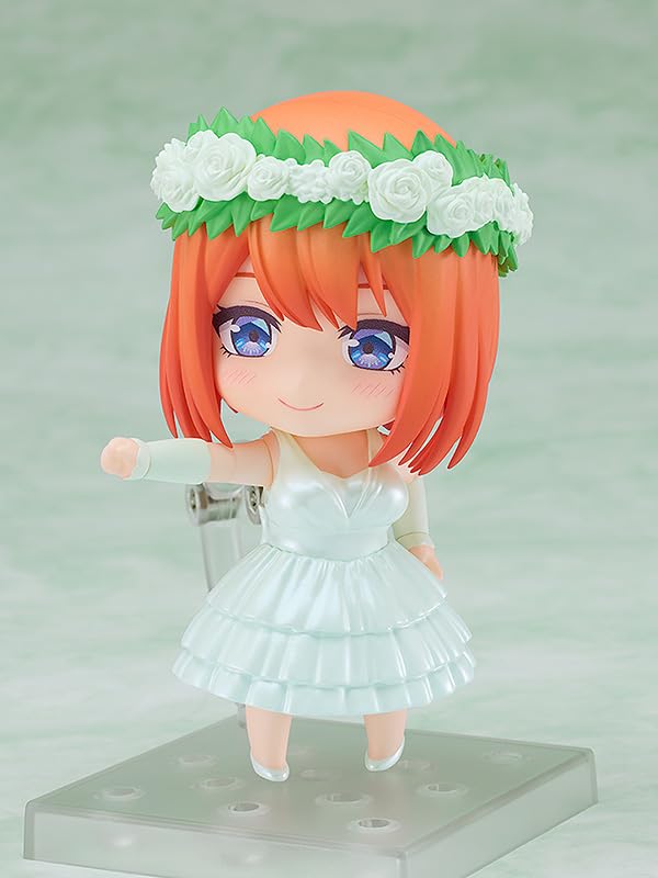 Nendoroid The Quintessential Quintuplets Yotsuba Nakano Wedding Dress Plastic Painted Movable Figure Ver. Non-scale