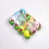 12Pcs Easter Colorful Eggs Handmade Art Ornament Decorative Crafts Supplies for Children Adults DIY Photo Props