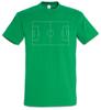 Football Field I T-Shirt Player Passion Love Addiction Soccer Ball Court