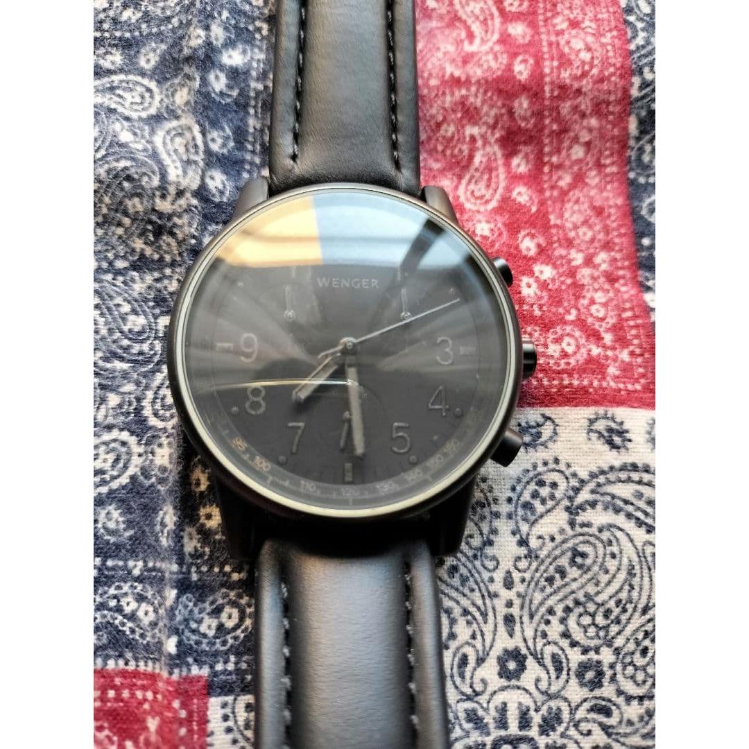 Used WENGER 7073XT Command Chronograph Watch Blackout Operation