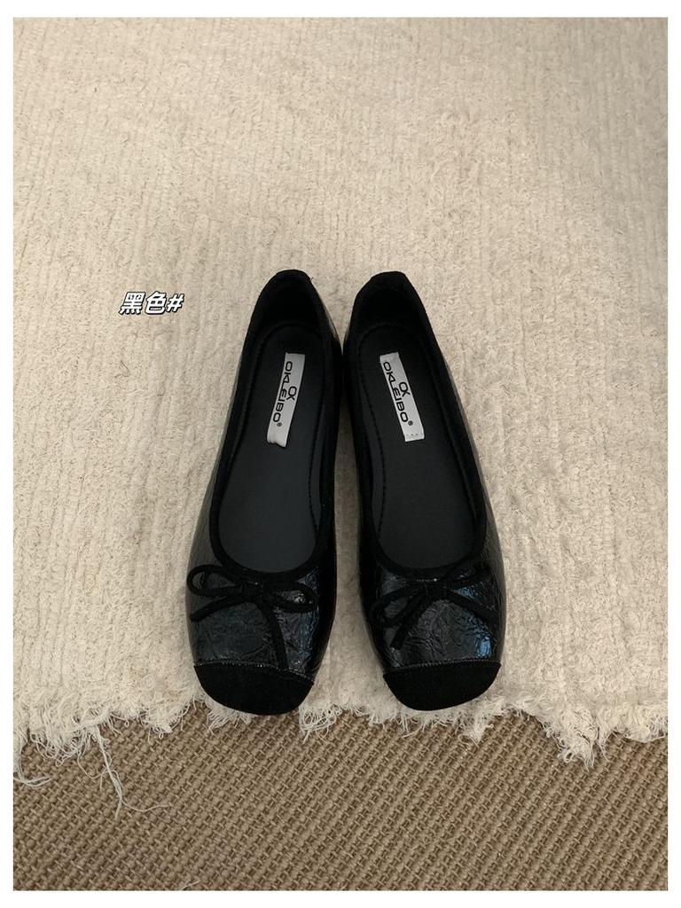 Brand New Flats Shoes Women Low Heel Ballet Square Toe Shallow Shoe Slip On Loafer Round Toe Ballet Flats Shoes zapatos De Mujer