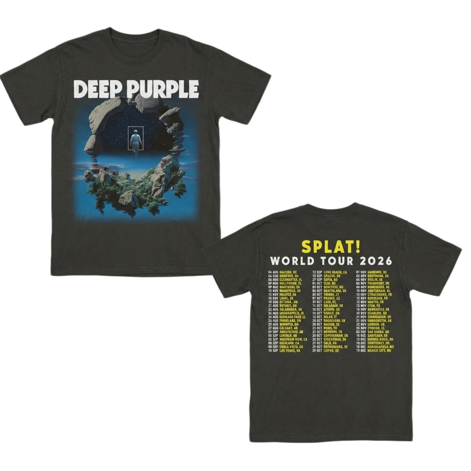 Deep Purple grupas SPLAT! PASAULES TŪRE