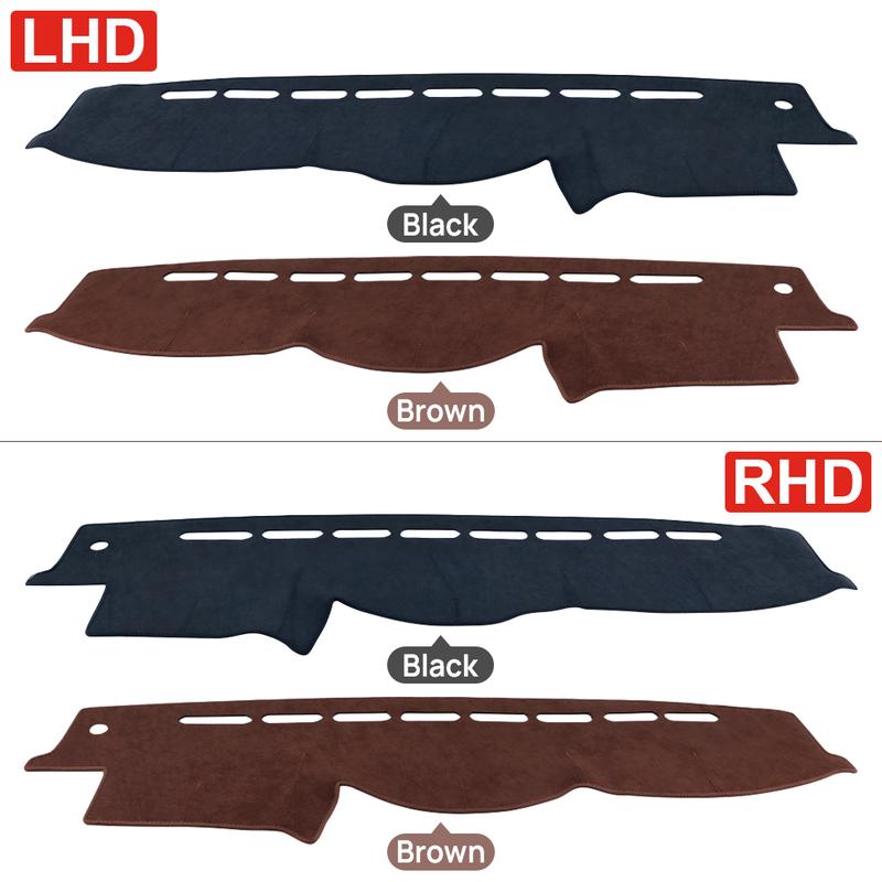 For Toyota Land Cruiser LC100 1998 1999 2000 2001 2002 2003 2004 2005 2006 2007 Car Dashboard Cover Avoid Light Anti-UV Pads