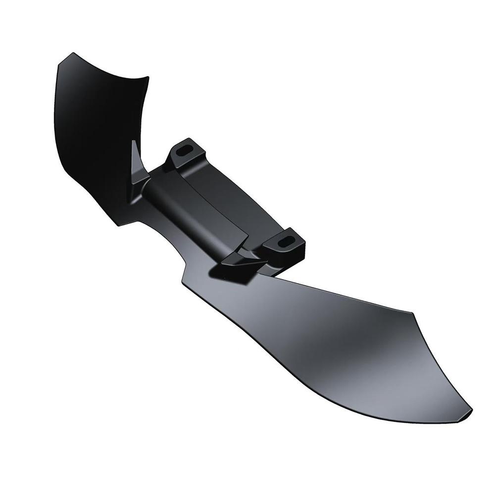 For YAMAHA R7 2022-2025 Motorcycle Beak Winglet Downforce Naked ABS Plastic Frontal Spoilers Front Lower Lip Spoiler Fixed Wing