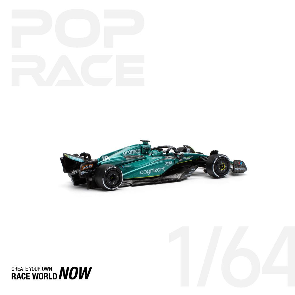 POP RACE Aston Martin AMR23 Lance Stroll PR640234 1/64 (Finished Model)