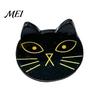 Stylish Acrylic Hair Clamps Halloween Claw Clip, Cute Headdress, Glitter Bat Pumpkin Trendy Accessories for Girls Black Cat Spider Ghost Pattern Women