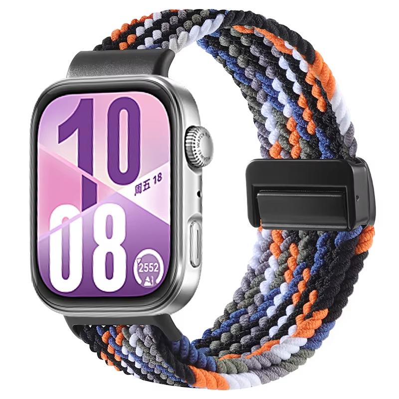 Magnetic band For HUAWEI watch fit 3 4 pro strap Smartwatch Accessories Braided solo loop Bracelet correa huawei watch fit4 band