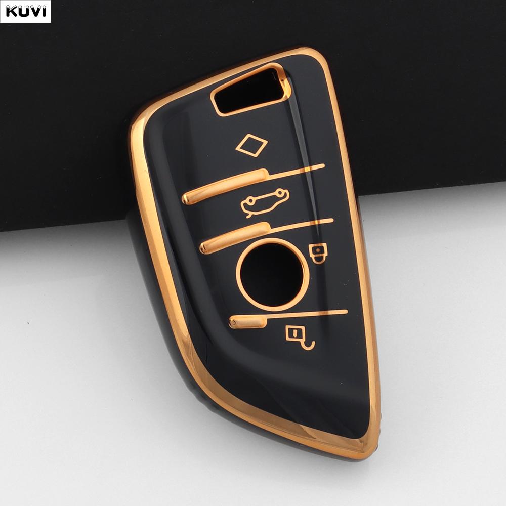 Tpu Car Key Case Cover For Bmw F20 G20 G30 X1 X3 X4 X5 G05 X6 X7 G11 F15 F16 G01 G02 F48 Accessories Holder Shell Keychainsories