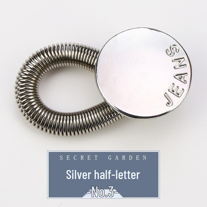 Adjustable No-Sew Waist Extender Button