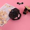 Portable Rose Flip-Top Double-Sided Compact Mirror - Small Gift for Girls