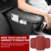 Car Center Armrest Box Cushion Console Mat Armrest Storage Pad For Hyundai I30 I20 I10 I40 Tucson Kona Sonata Veloster Elantra R3