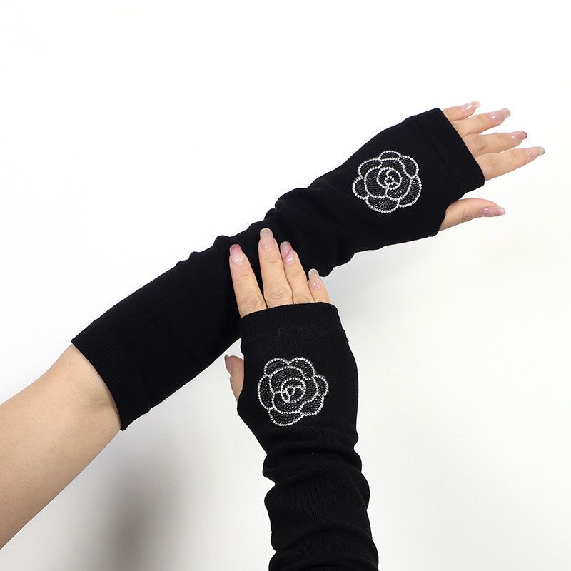 

Солнцезащитные рукава Ice Silk для женщин, устойчивые к ультрафиолетовому излучению, тонкие, модные и универсальные, с ромбовидными рукавами Ice 7