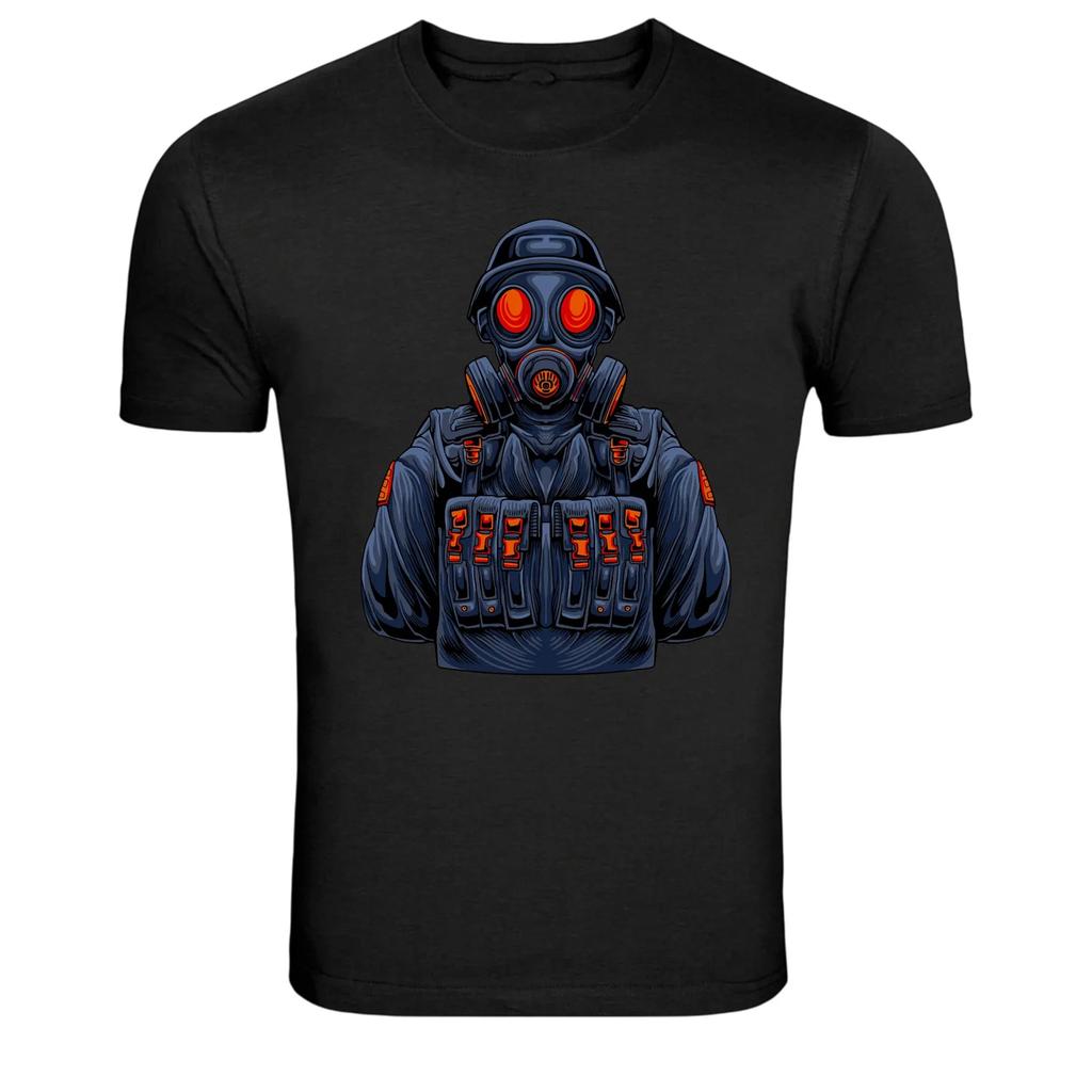 Alien Monster Skull Creature Horror Graphic T-Shirt