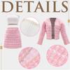 Barwawa 30cm Doll Clothes, Doll Dresses, 15 Sets = 6 Outfits + 6 Pairs of Shoes + 3 Accessories (Sunglasses, Bag, etc.) for 1/6 Dolls