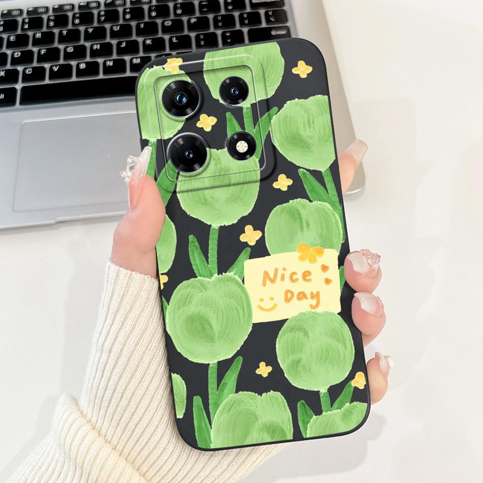 For Infinix Note 30 Pro Case Infinix Note 30i 30 Note30 30Pro 4G Elegant Painted Soft Silicone Shockproof Phone Cases