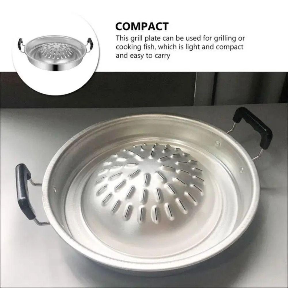 Multi-function Grilling Pan Professional Shabu Camping Stove Steamer Picnic