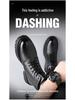 2023 Men's Retro Martin Boots: High-Top, Warm, Velvet-Lined Workwear with Thick Soles.
