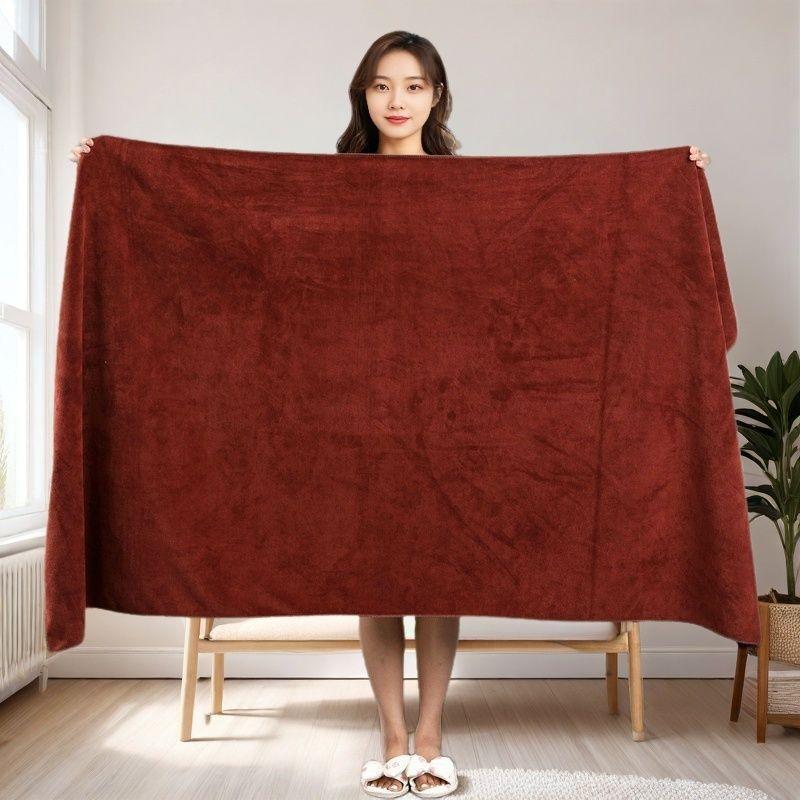 Ultra Fine Fiber Bath Towel With Fast Drying Absorbent For Spa And Hotel Use