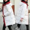 Down  Clothes Women's Winter Clothes New Loose  Clothes Women's Medium and Long Thickened Bread  Jacket