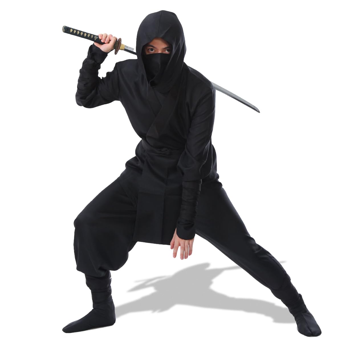 

Authentic Ninja Cosplay Halloween Ninja Fancy d059 [monoii] Costume, Outfit, Dress, чёрный
