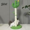 Natural Instinct Cat Wide-base Ball Cactus Sisal Post Tall Scratcher Scratching with Interactive Board Self